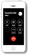 iphone calling goodshuffle
